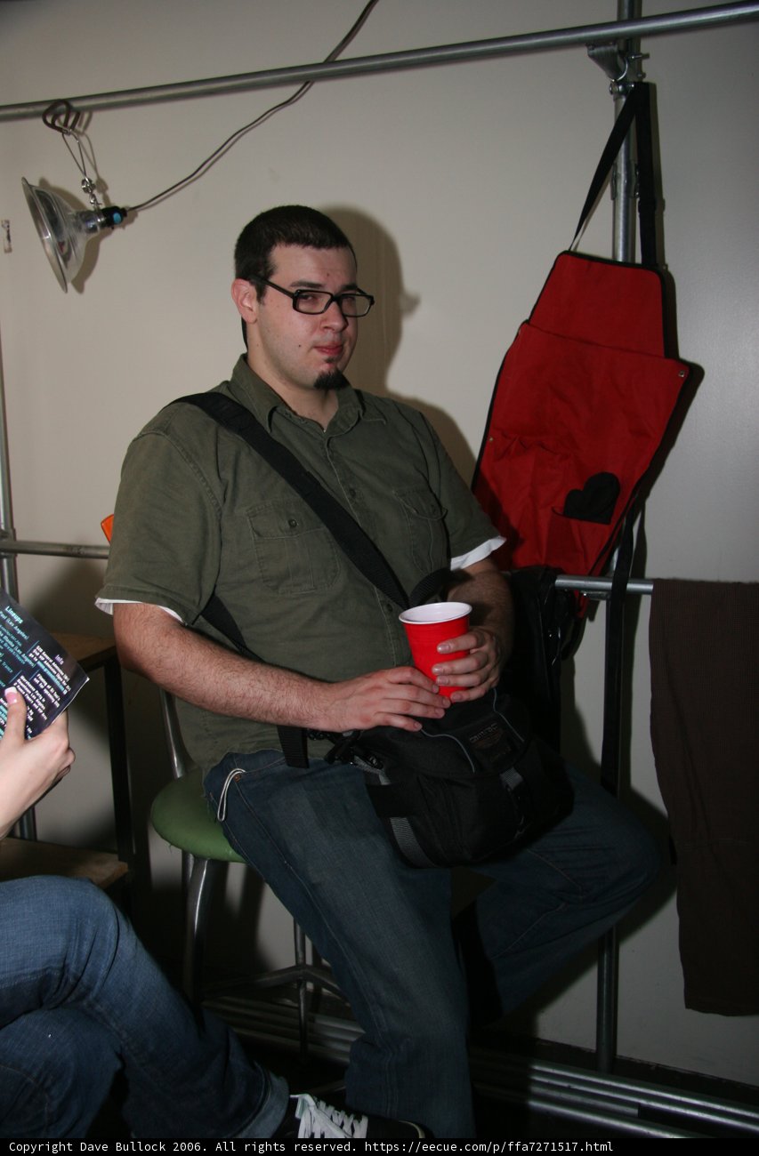 Man in Black Shirt