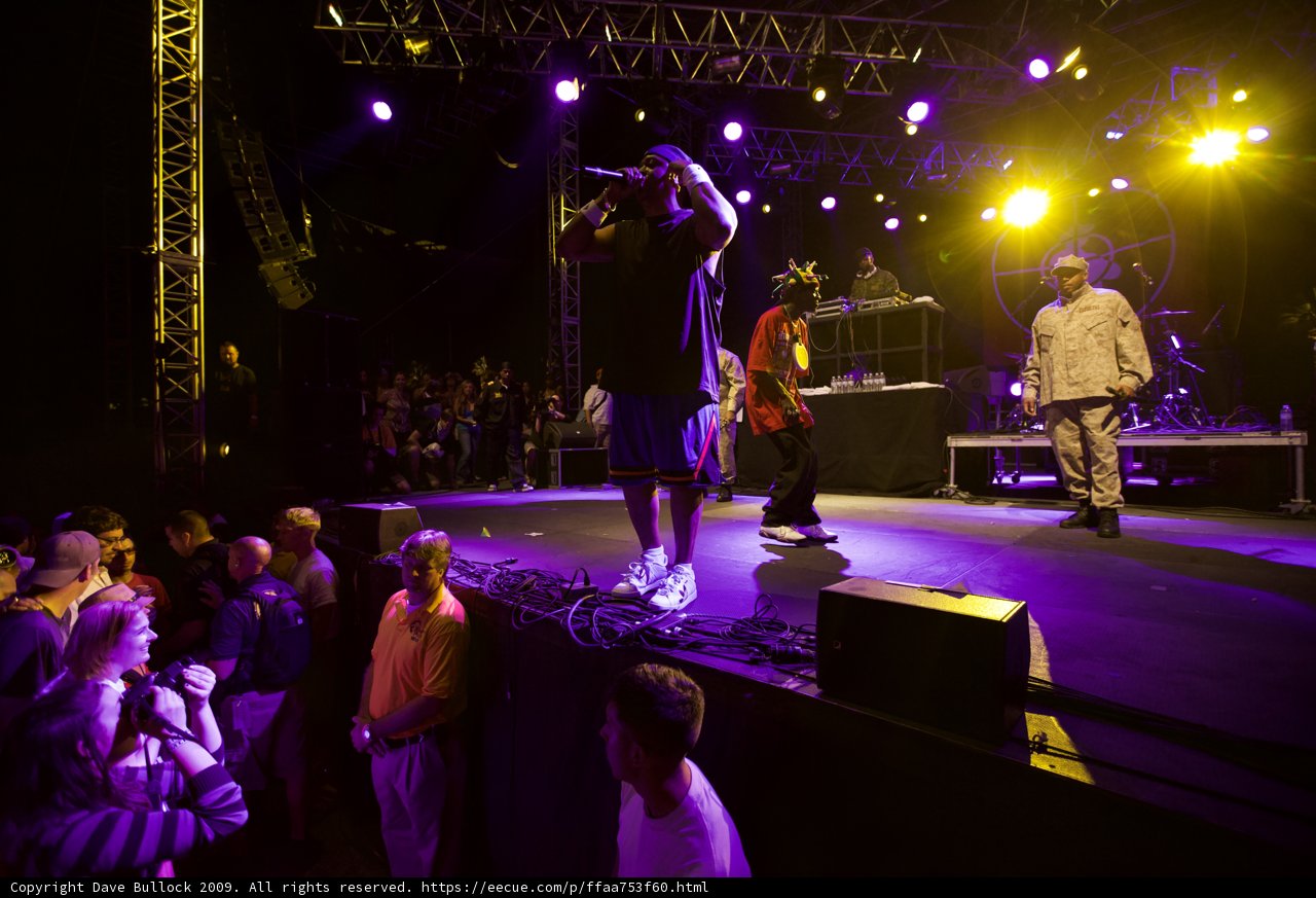Flavor Flav Lights Up Coachella Stage