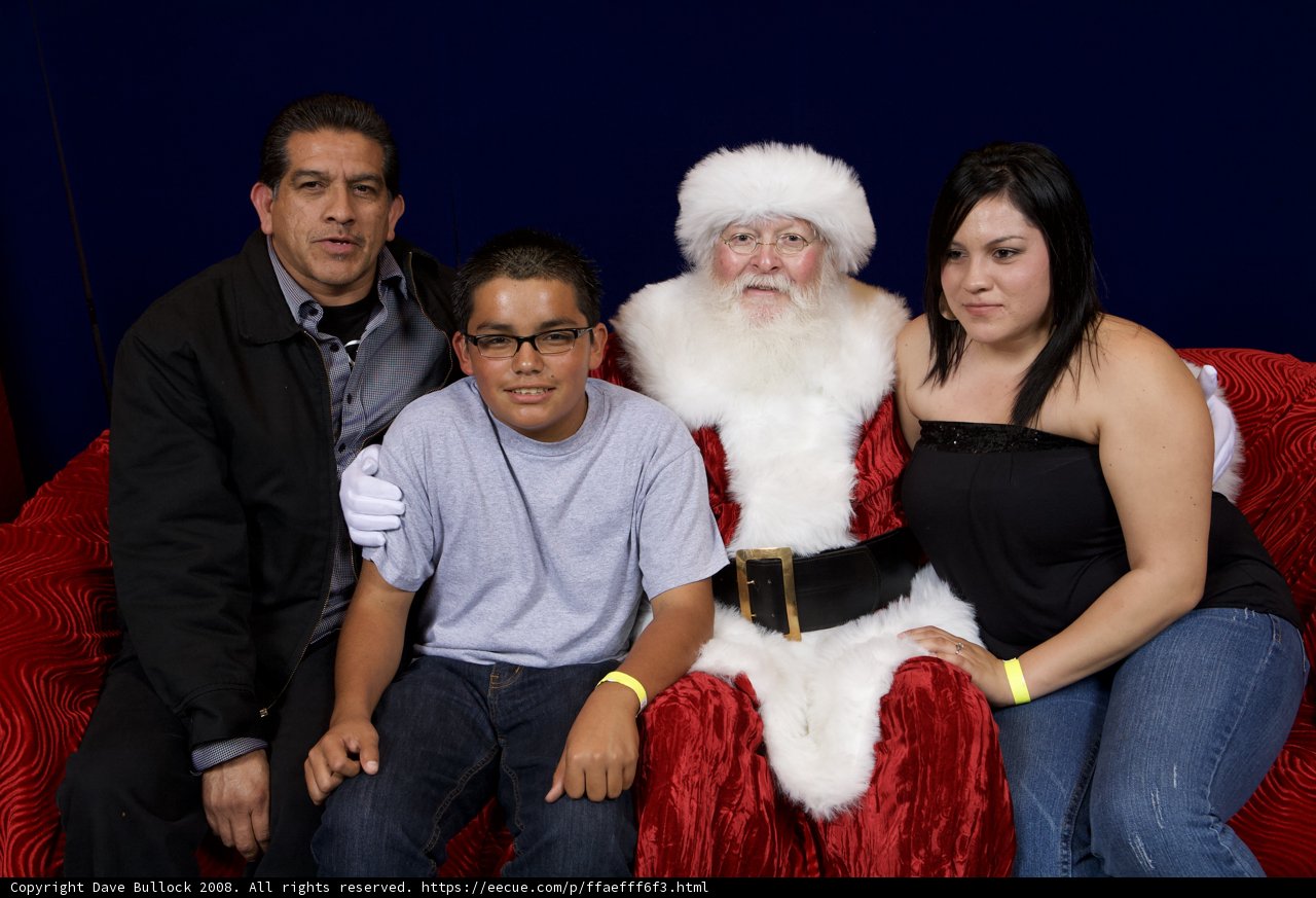 Festive Family Visit to Santa