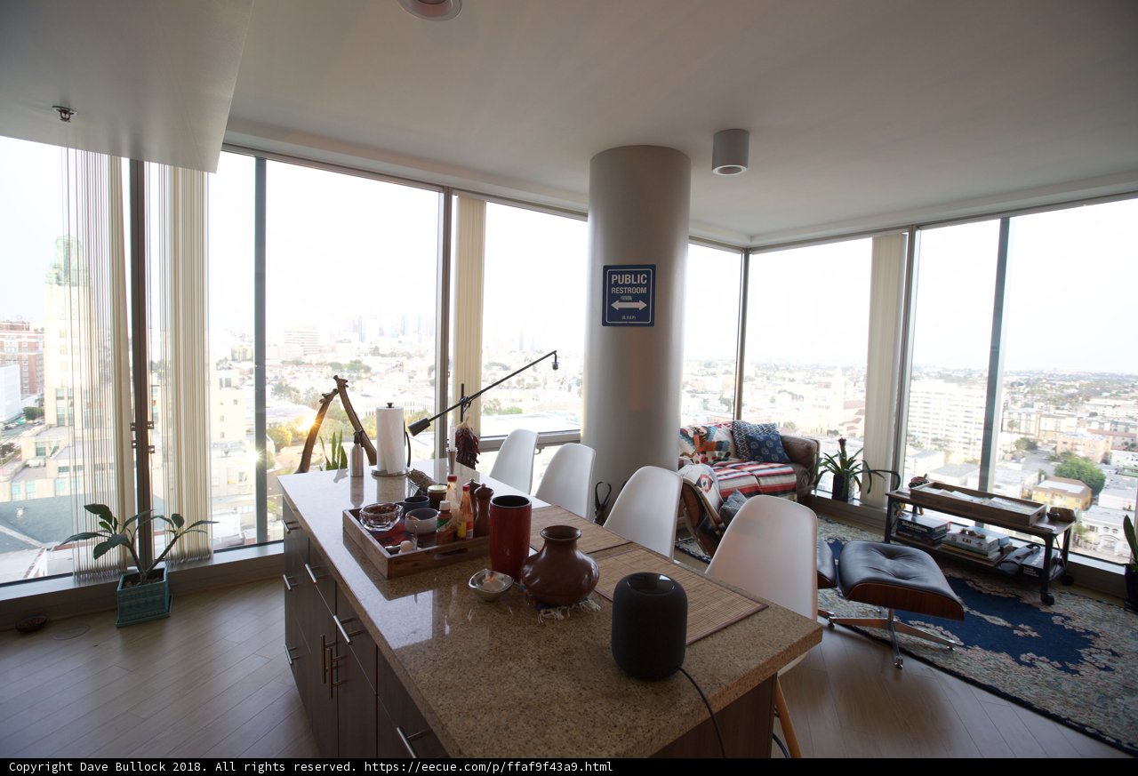 Penthouse Living Room with a Stunning View