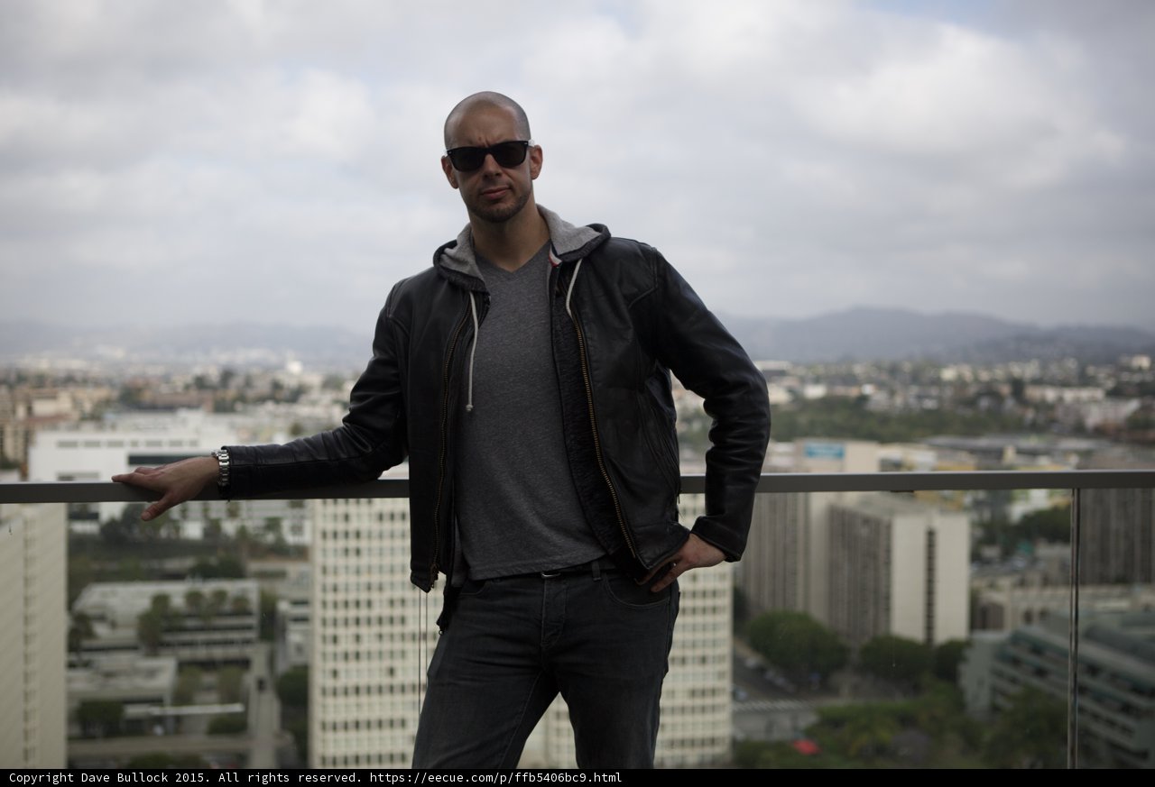 Confident Rooftop Lean