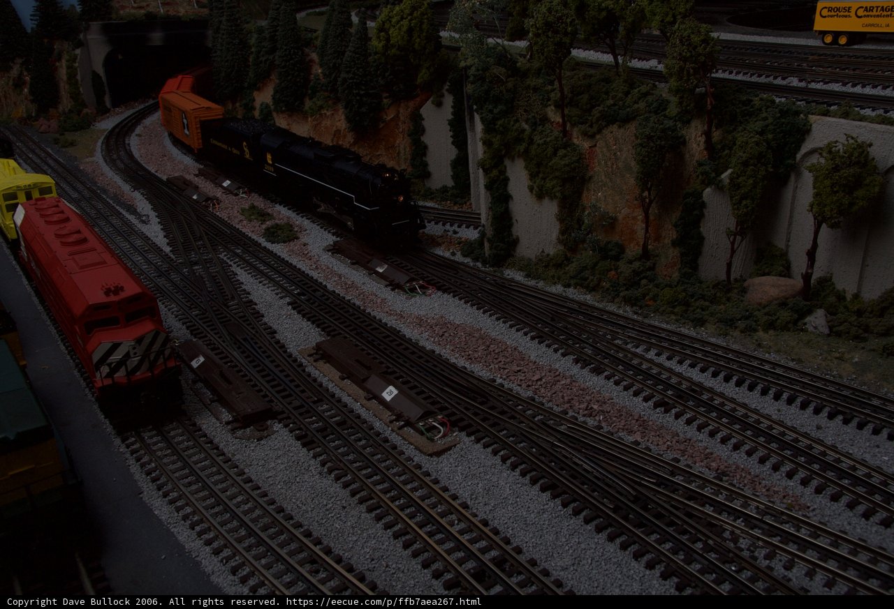 Toy Train Goes Round and Round
