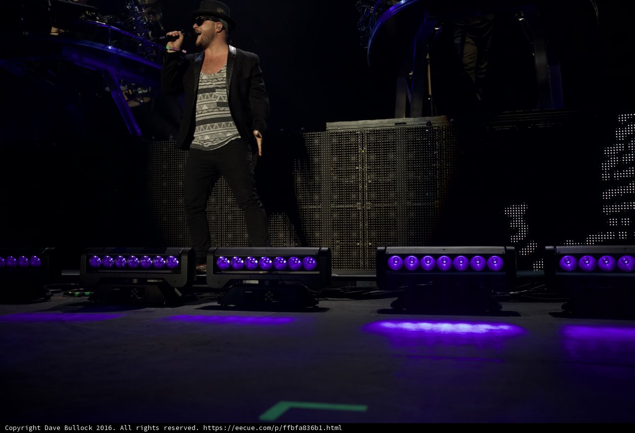Solo Performance Under the Glare of Stage Lights