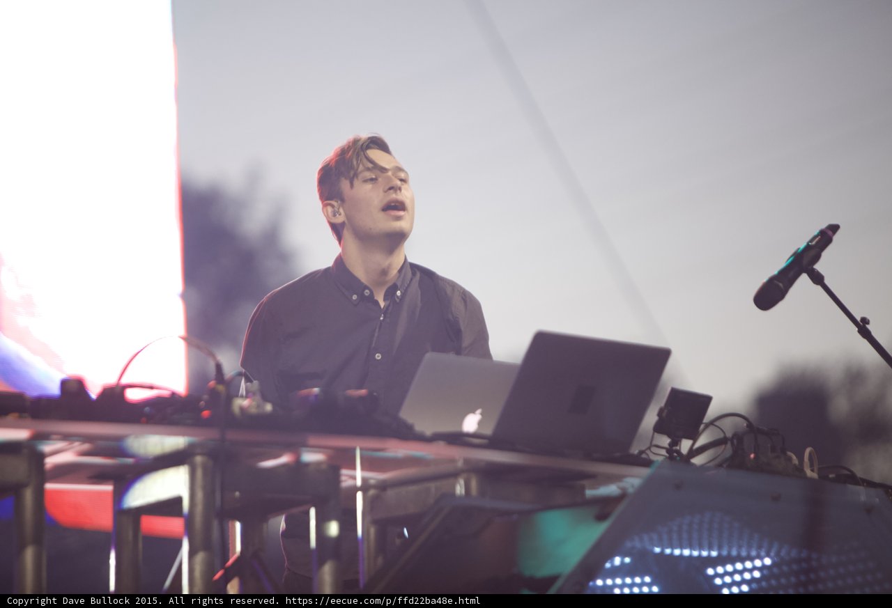 Flume Eyes Closed White Backlight