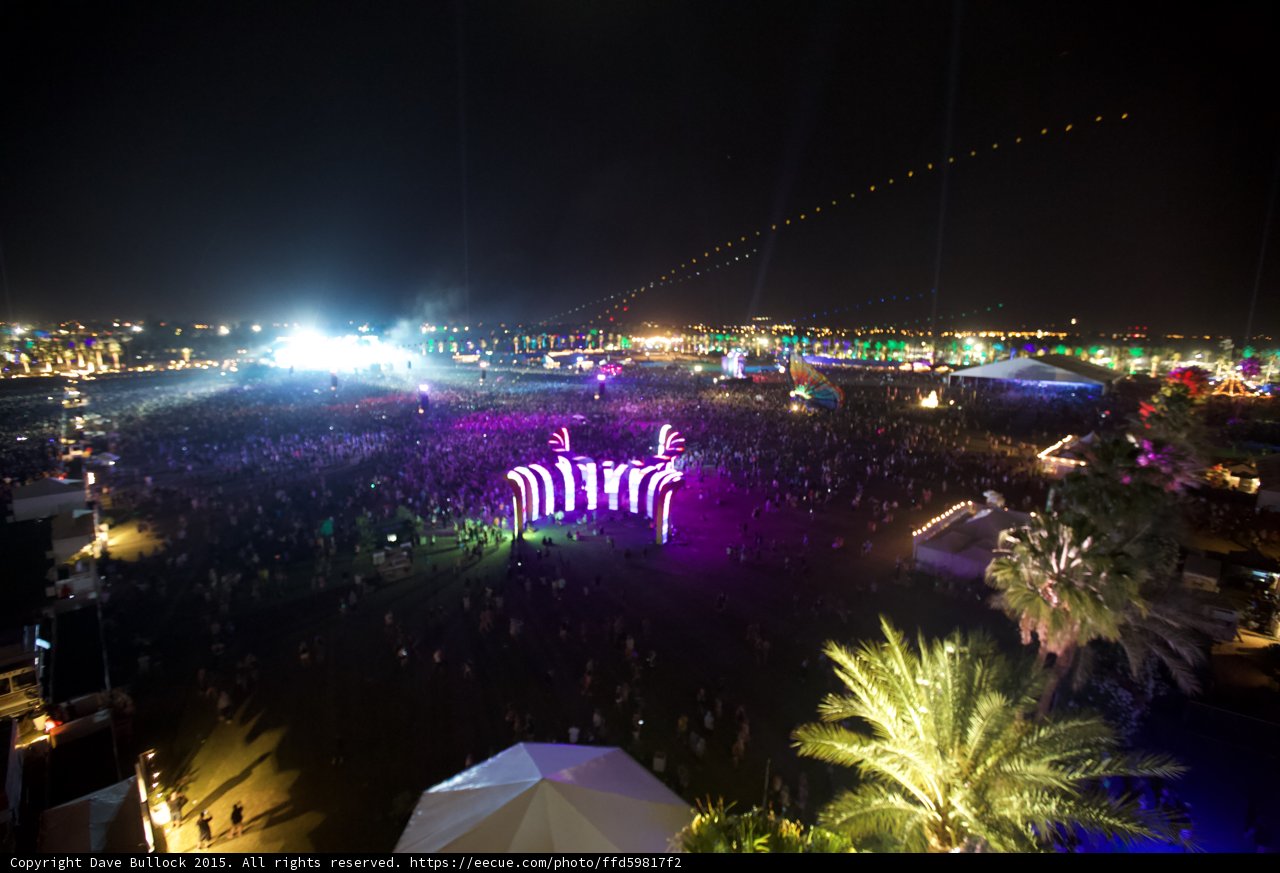 Enchanting Nightlife at Coachella