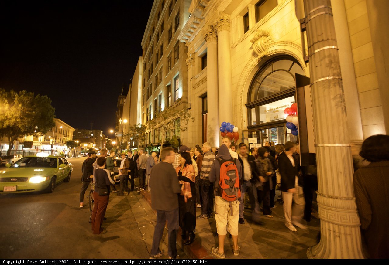 Election Night Crowds