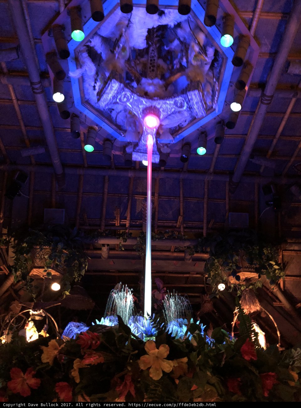Illuminated Altar at Disneyland Church
