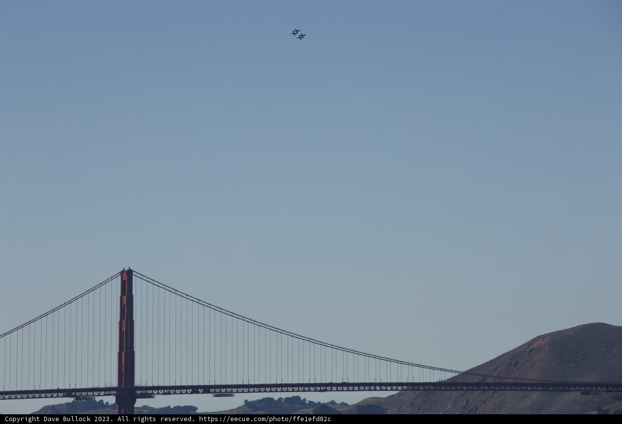 Flight over Golden Gate