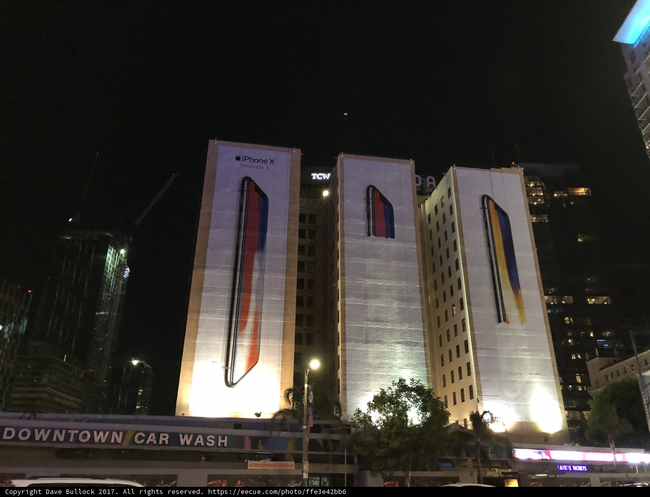Metropolis Building at Night