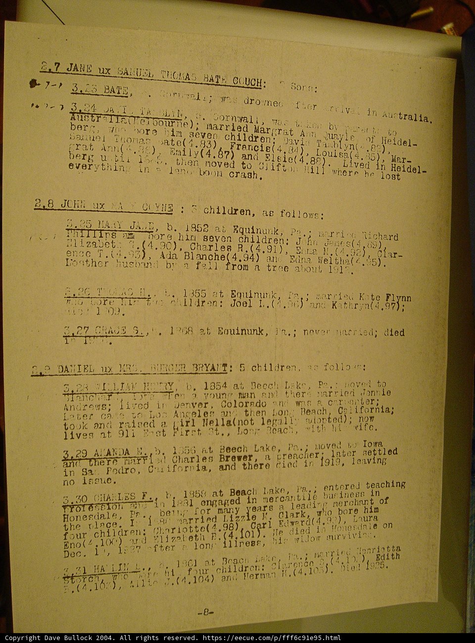 Printed Document Text Close Up