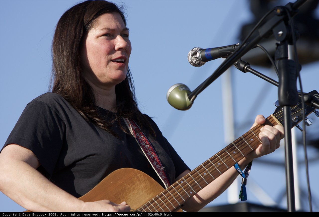 Kim Deal Strums Her Strings at Coachella 2008