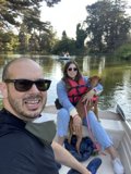 Canoeing on Stow Lake with Our Pup
