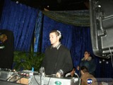 Jeff T at the DJ booth