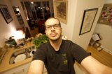 Selfie time in the kitchen