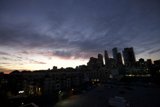 Sunset over the Urban Metropolis