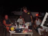 Nighttime BBQ with Friends