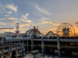 Sunset at Disney California Adventure Park
