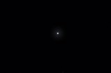 Venus and Jupiter Conjunction in Night Sky