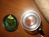 Refreshing Mojito in the Arms of a Man