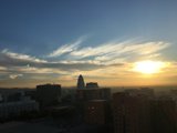 Sunset in the Urban Metropolis