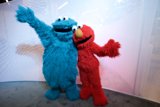 Sesame Street Stars Strike a Pose