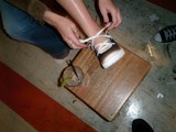Shoelaces, Knots, and Wooden Tables