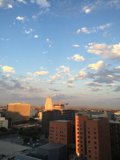 The Urban Skyline at Sunset