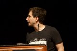 Jeff M delivers a passionate speech
