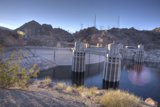 Majestic Hoover Dam in the Outdoors