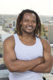 The Happy Man with Dreadlocks