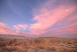 Moonrise over Anza-Borrego Desert