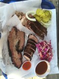Texas BBQ Platter at SXSW