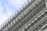 Metal and Glass High-Rise Building in Little Tokyo