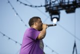 Purple-Shirted Soloist
