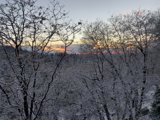 Winter Wonderland Sunset