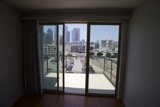 Cityscape through an Open Window