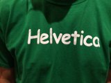 Helvetica Green Tee