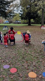 Youth Soccer Team Outdoor Activity at Park