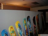 Snowboards galore