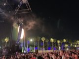 Night-time concert excitement