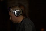 Night Beats with Headphones