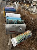 Mosaic Mailboxes in Madrid