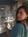 Nighttime Cityscape Snapshot