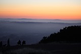Silhouettes at Dusk on Mount Diablo Summit