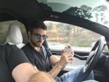 Driving into the Sunny Skies