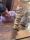 Tower of Blocks at a San Francisco Restaurant