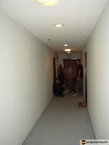 The Five Friends in the Hallway