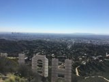The Hollywood Sign from the Hollywood Sign Trail