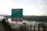 No Smoking Sign on Hill