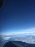 Azure Sky Above the Horizon